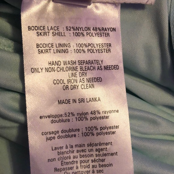 Open-Back Lace and Mesh Dress - Picture 3 of 8